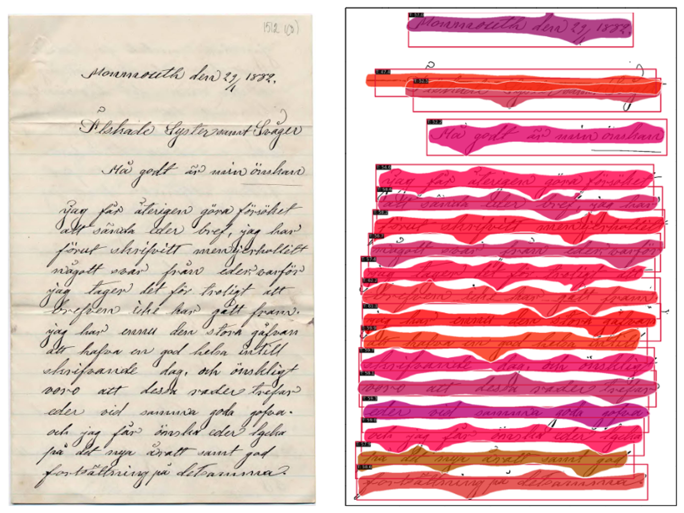 Scan of a late 19th century handwritten letter